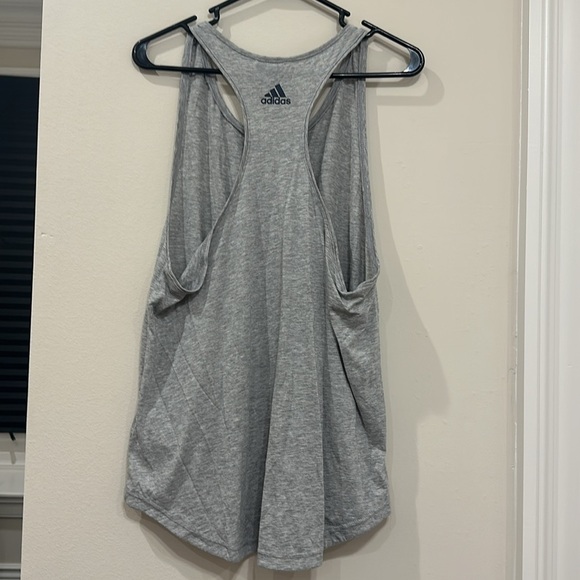 Adidas gray tank top- large - Picture 4 of 4